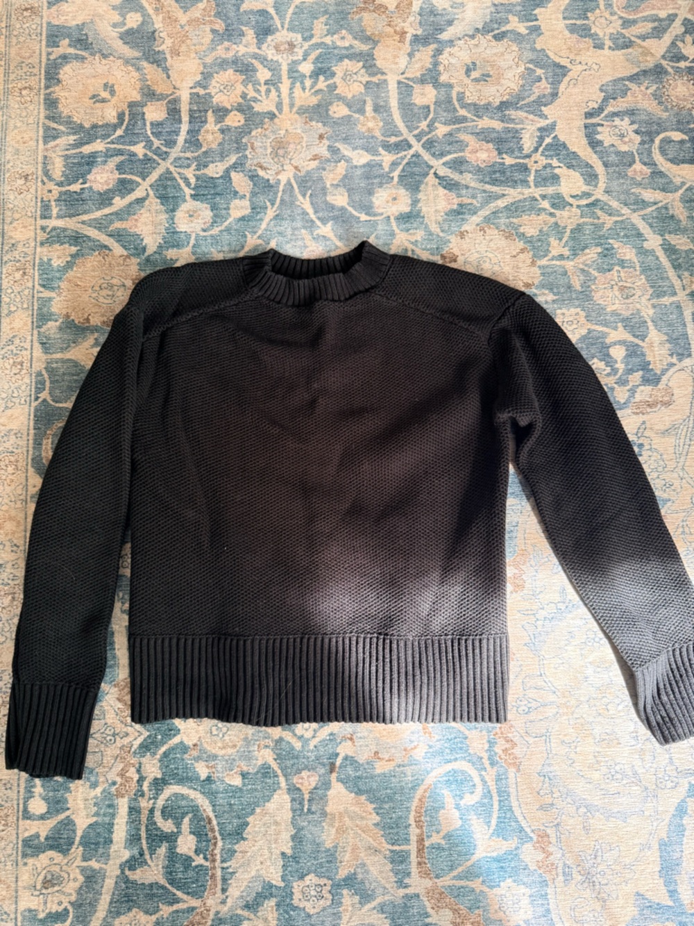 Everlane Black Crewneck Sweater
